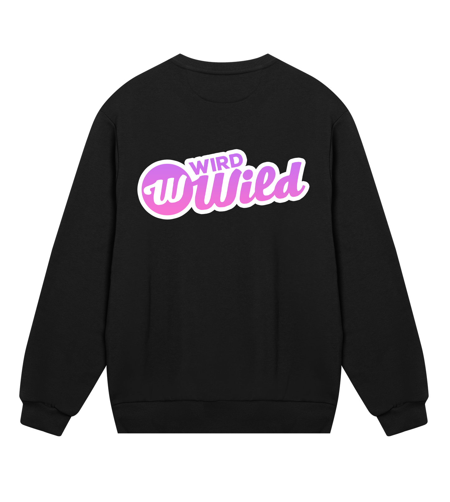 WIRD WILD Backprint - Mens Regular Sweatshirt