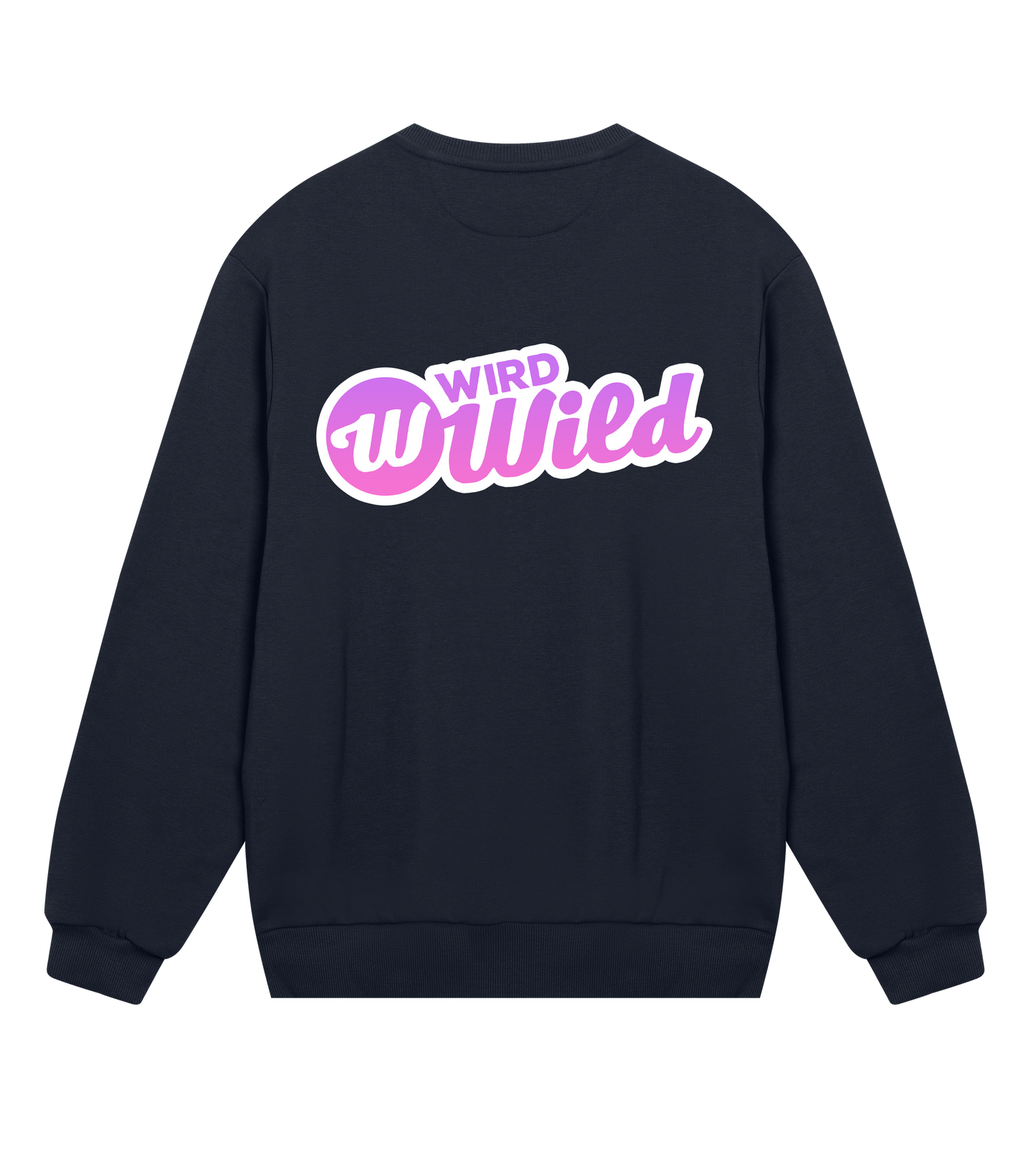 WIRD WILD Backprint - Mens Regular Sweatshirt