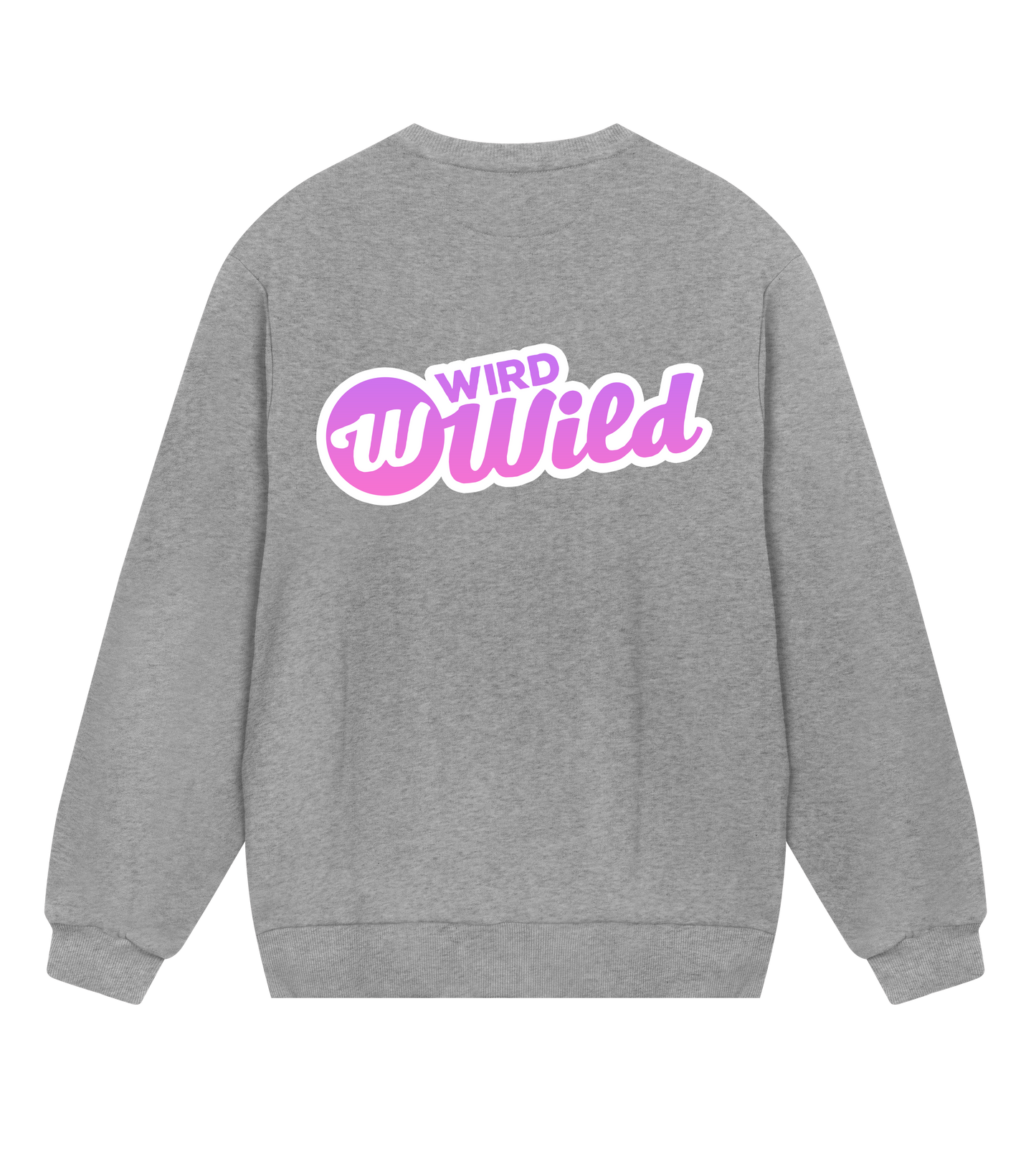 WIRD WILD Backprint - Mens Regular Sweatshirt