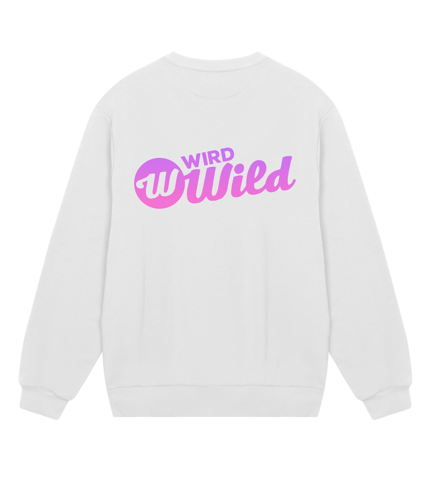WIRD WILD Backprint - Mens Regular Sweatshirt