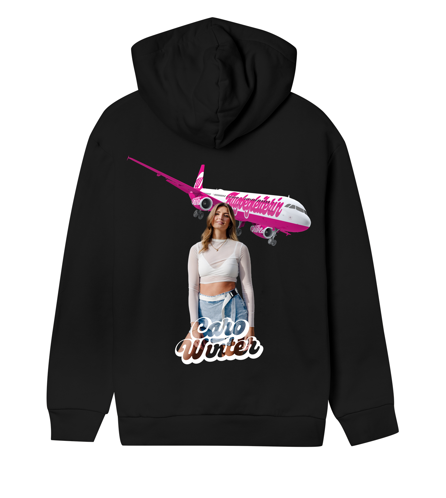 Flugbegleiterin (Backprint) - Womens Regular Hoodie