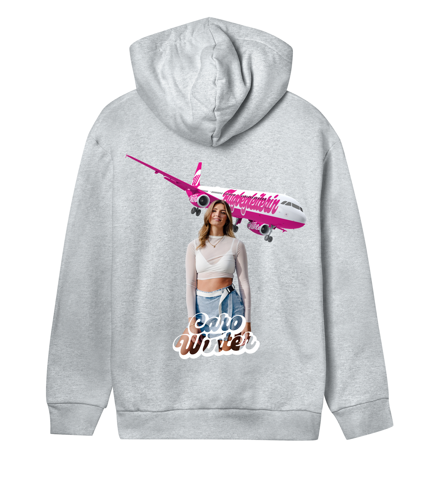 Flugbegleiterin (Backprint) - Womens Regular Hoodie